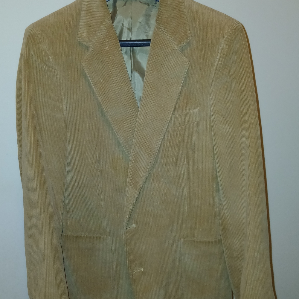 Pierre Cardin Tan Corduroy Sport Coat